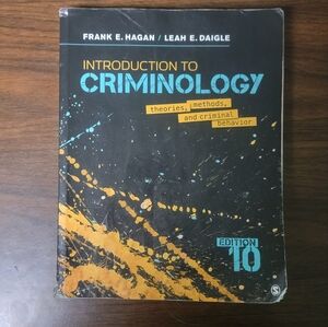 Introduction to Criminology textbook